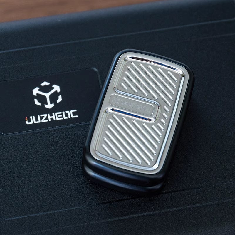 JUZHEDC Fidget Slider Armour Polished Titanium