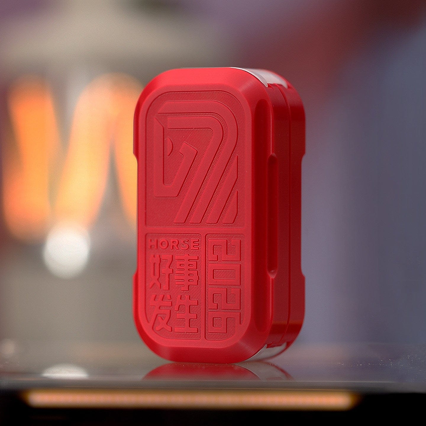 JUZHEDC Fidget Slider Magnetic Resonance Cabin POM-red (2026 special version)