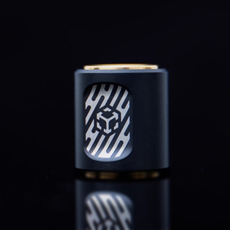 JUZHEDC Pendants SCROLL Blackened Titanium