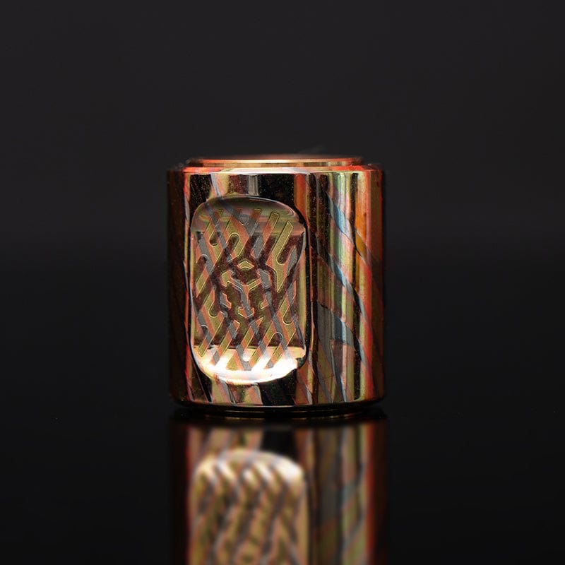 JUZHEDC Pendants SCROLL Polished Mokume