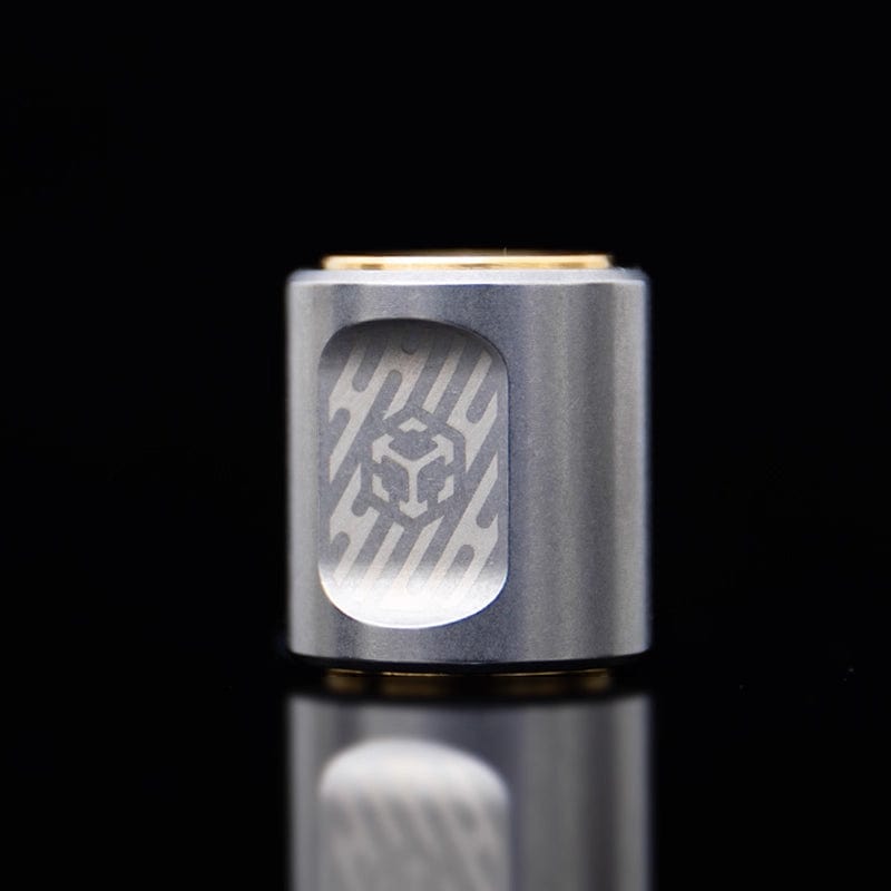 JUZHEDC Pendants SCROLL Stonewashed Stainless Steel