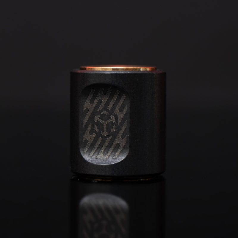 JUZHEDC Pendants SCROLL Stonewashed Zirconium