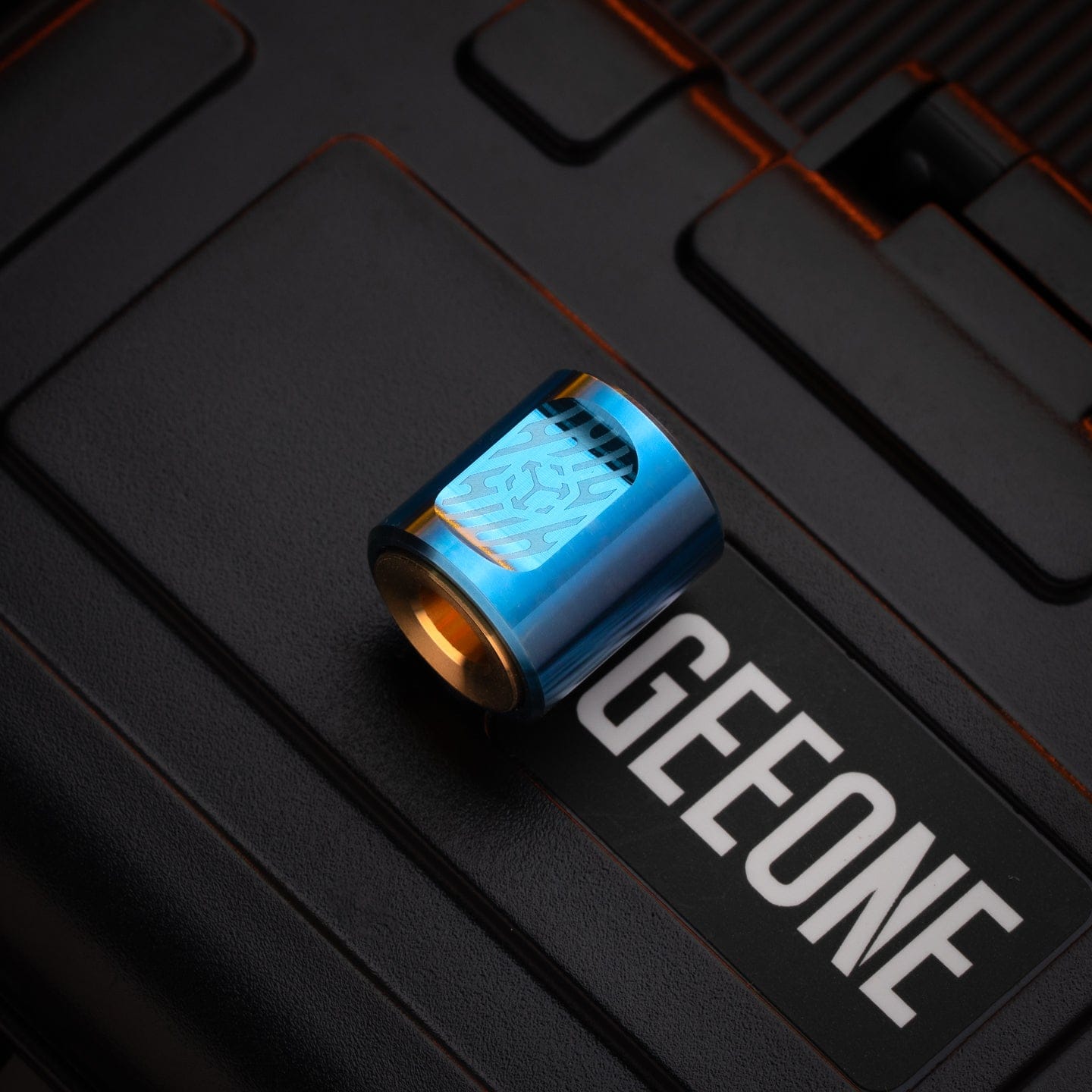 JUZHEDC Pendants SCROLL Titanium blue