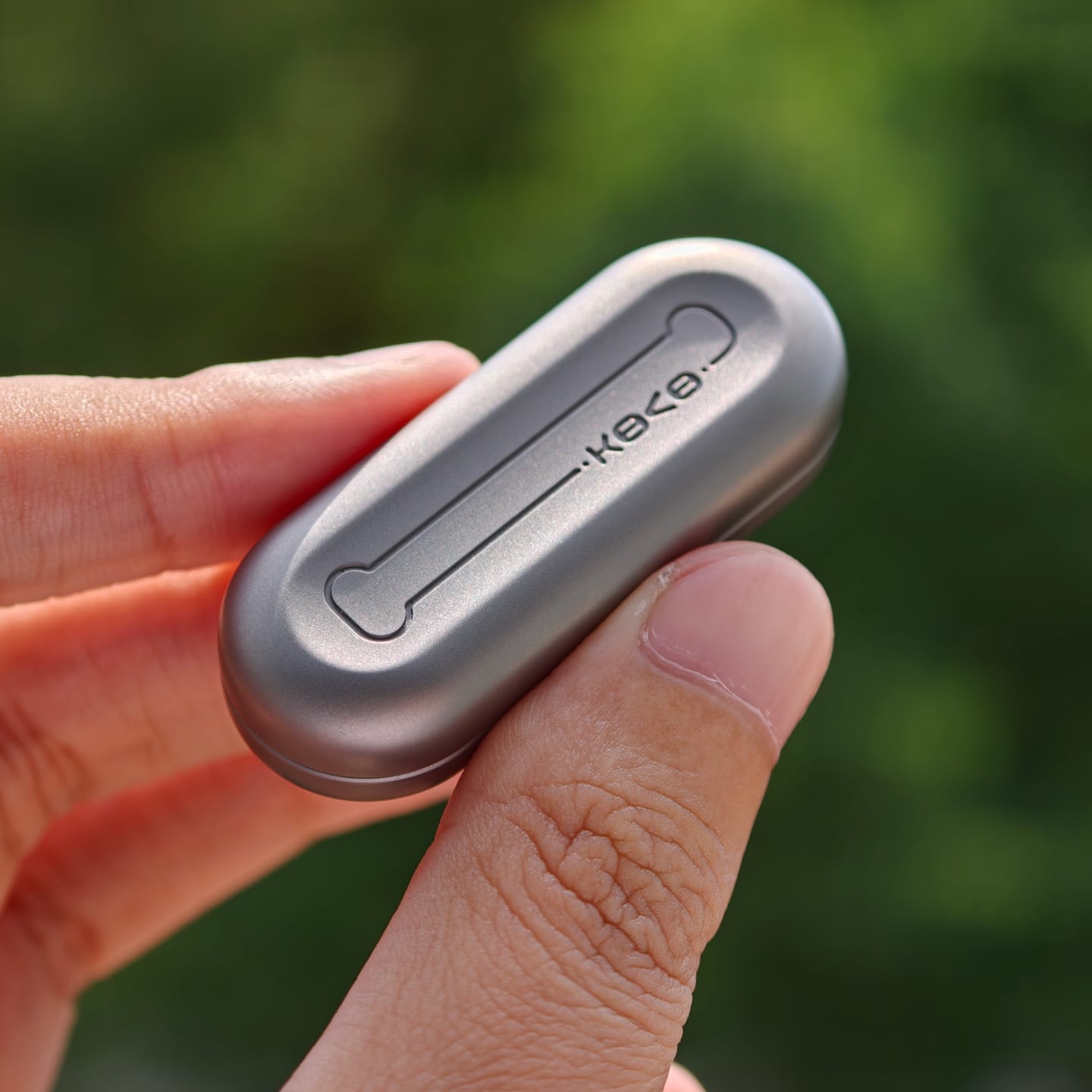 KOVO FEEL Fidget Slider Floating Cloud Slider Unpolished Titanium Pro (First Anniversary Edition) ships in 5 days