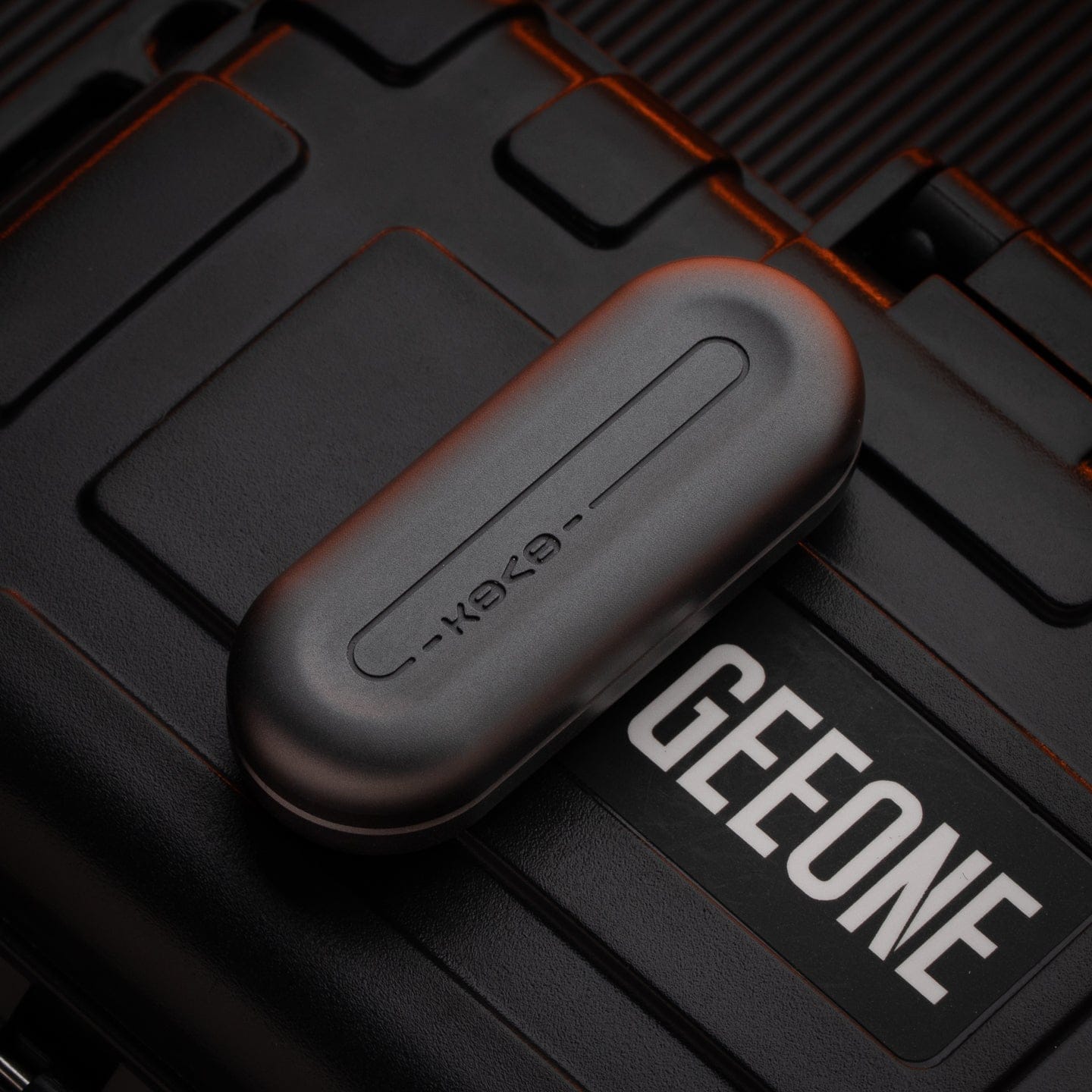 KOVO FEEL Fidget Slider Floating Cloud Slider Unpolished Zirconium