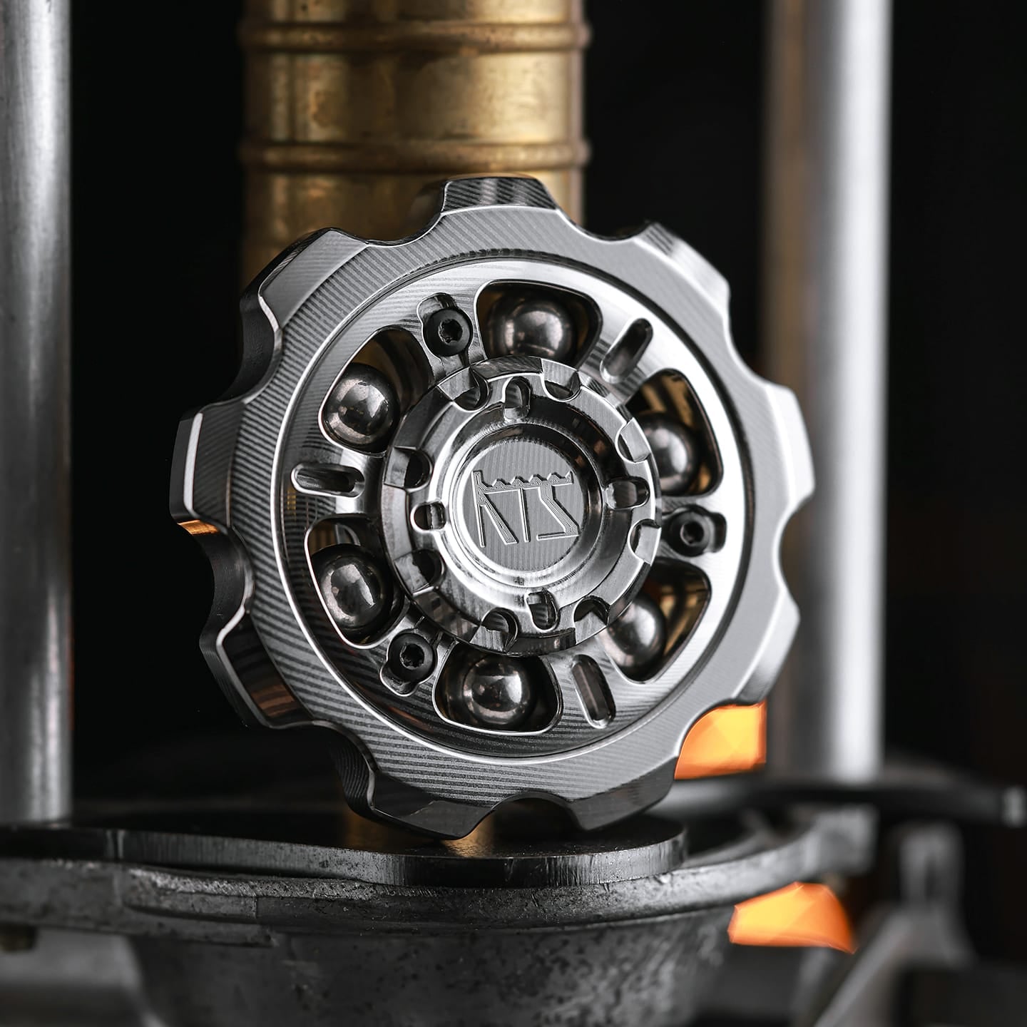 KTS Fidget Spinner Gear Storm Dama Steel