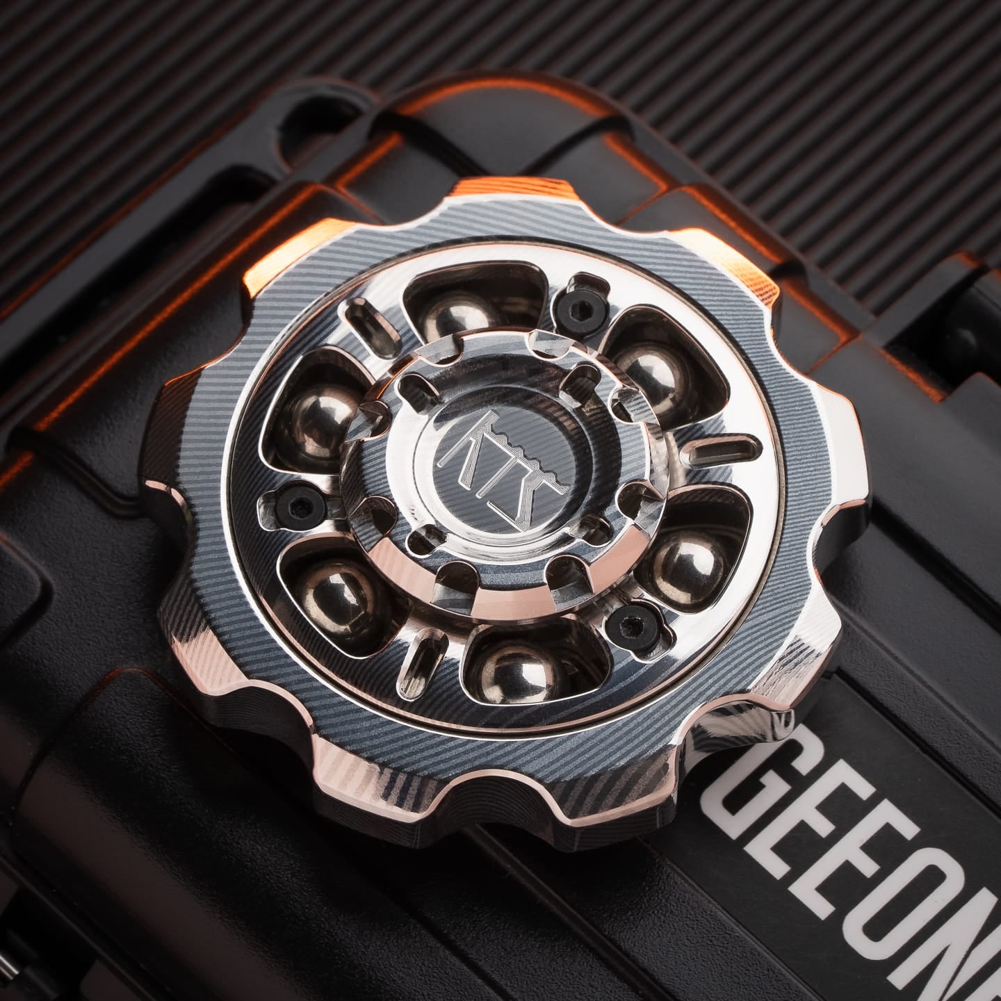KTS Fidget Spinner Gear Storm Dama Steel