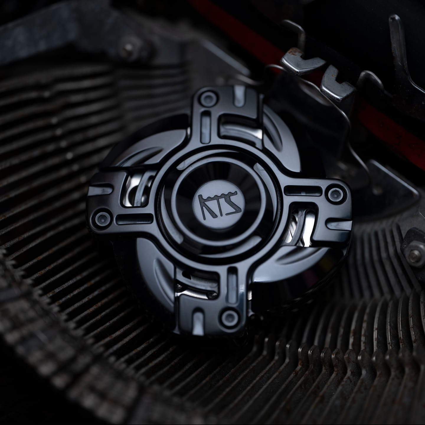 KTS Fidget Spinner Origin Black PEI/Brass