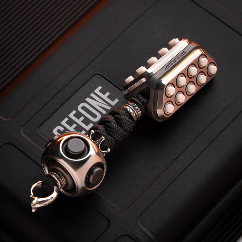 LAUTIE 只禁优惠代码 Beetle Crash & Strawberry Crash Set / Stainless Steel +Blasted Zirconium (BeetleCrash)+noiz spore braiding kit