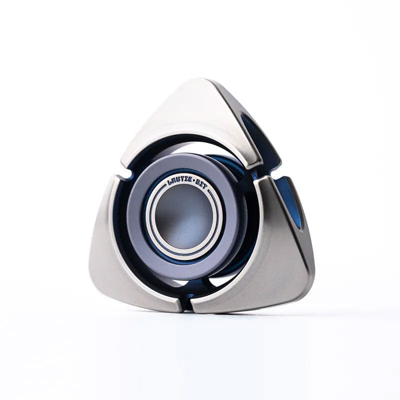 LAUTIE 只禁优惠代码 Bit-04 Tri Fidget Spinner Titanium blue (ships in 20 days)