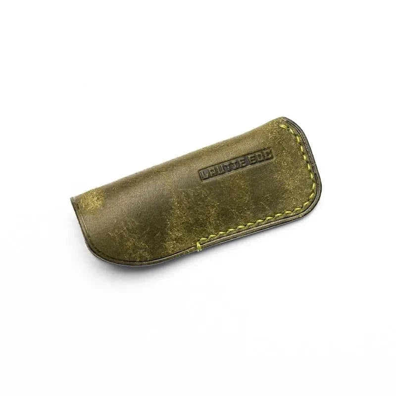 LAUTIE 禁店铺满减及优惠代码 Choc (LAUTIE X OneBean) Leather Slip (green) without the choc