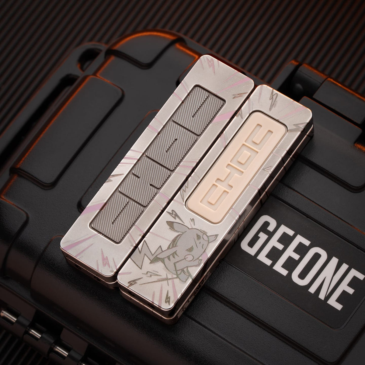 LAUTIE 只禁优惠代码 “Choc” Mechanical Slider Choc (Custom Engraved Version) / PEEK+SS - Pokemon