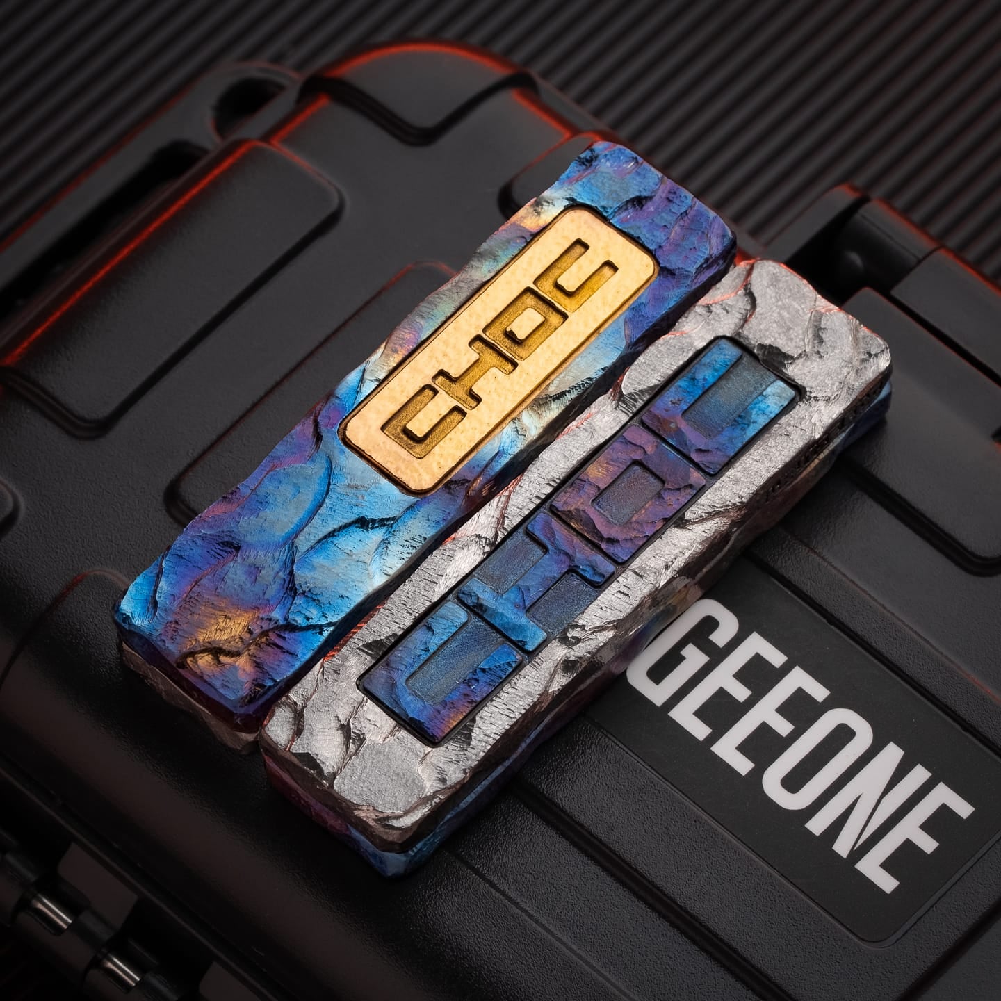 「LAUTIE 正規品」CHOC チョコレート　ジルコニウム製 EDC LAUTIE, “Choc” Mechanical Slider, SpyWars Series