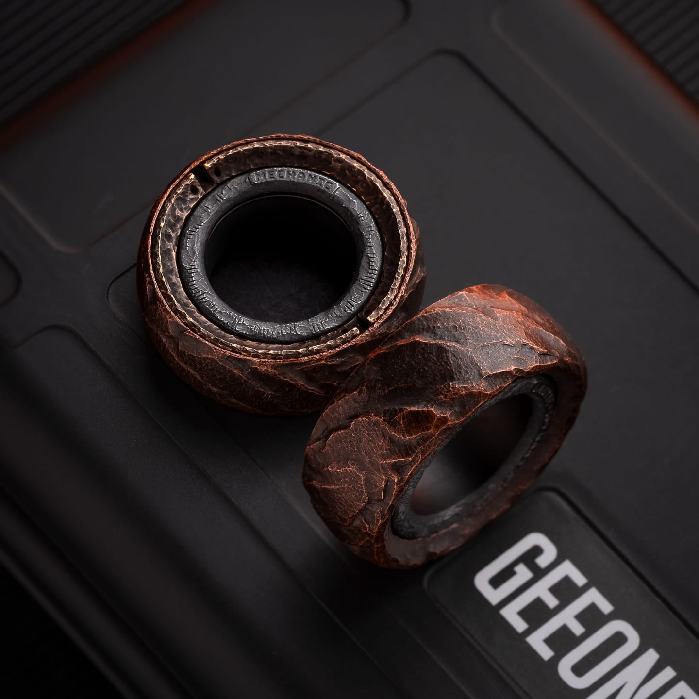 LAUTIE 只禁优惠代码 Mechanic-C Copper-Stone Texture Engraving (custom version)
