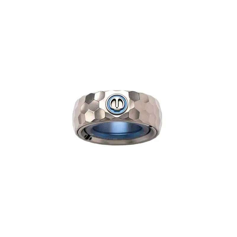 LAUTIE 禁店铺满减及优惠代码 Mechanic-Thorns Ring Spinner Titanium Blue (ships in 15 days)