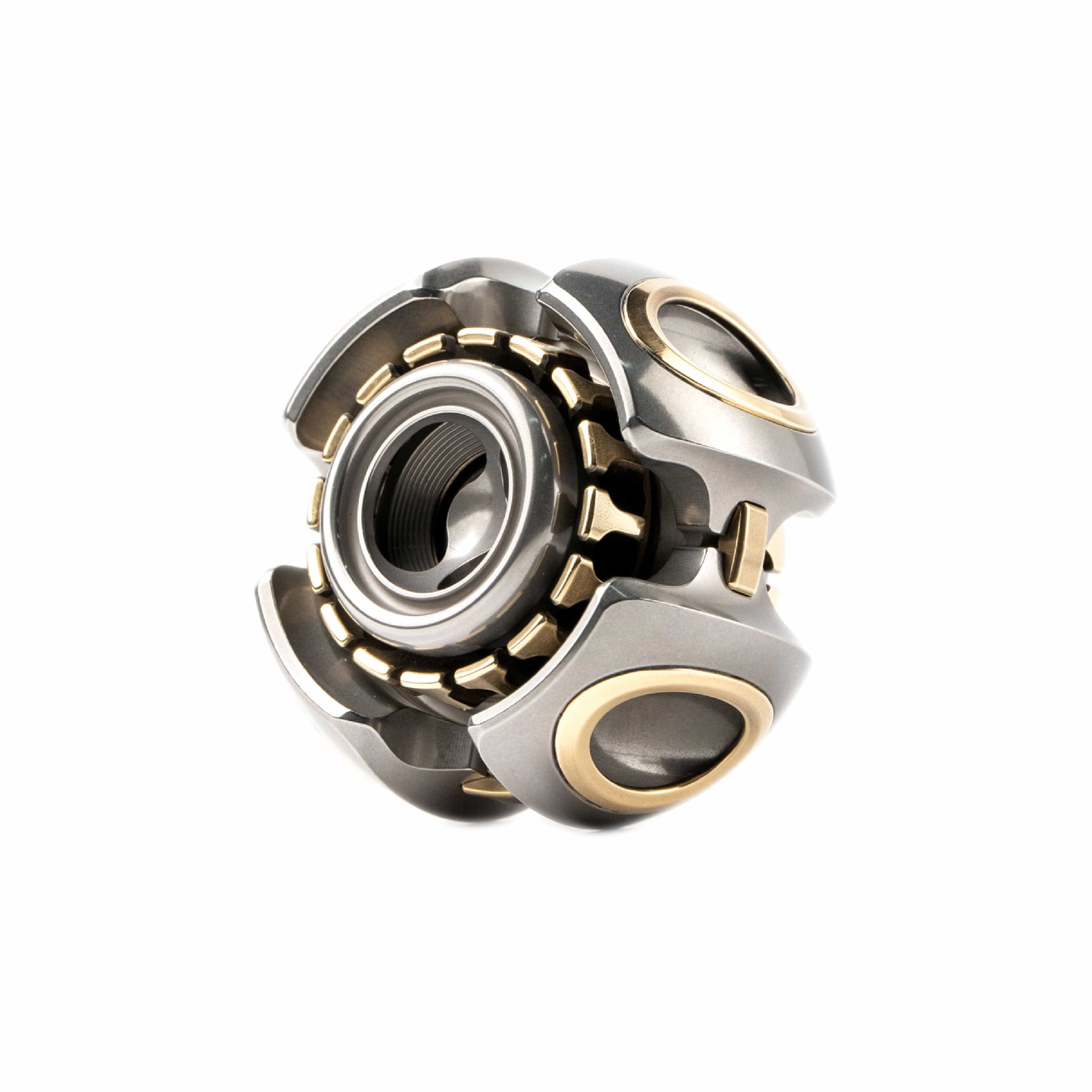 LAUTIE 只禁优惠代码 Noiz-O Fidget Spinner Stainless Steel+Brass (ships in 15 days)