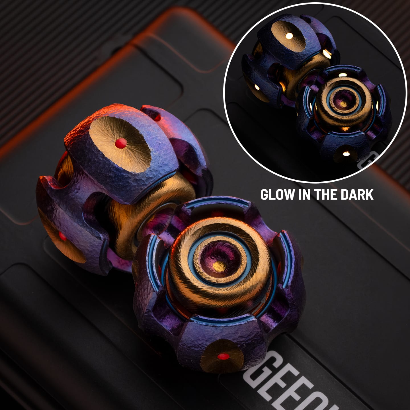 LautieEDC Classic Noiz-C Fidget Spinner, Noiz Series