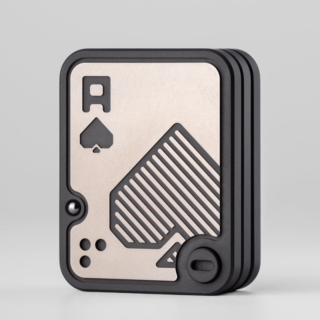 LAUTIE Fidget Slider Poker Shuffle 3.0 Zirconium(AAA)