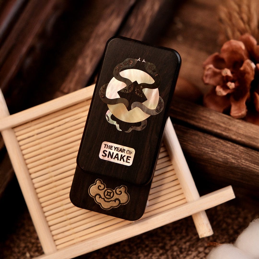 Liaoliao EDC Fidget Slider FAFASHE African blackwood (ships in 75 days)