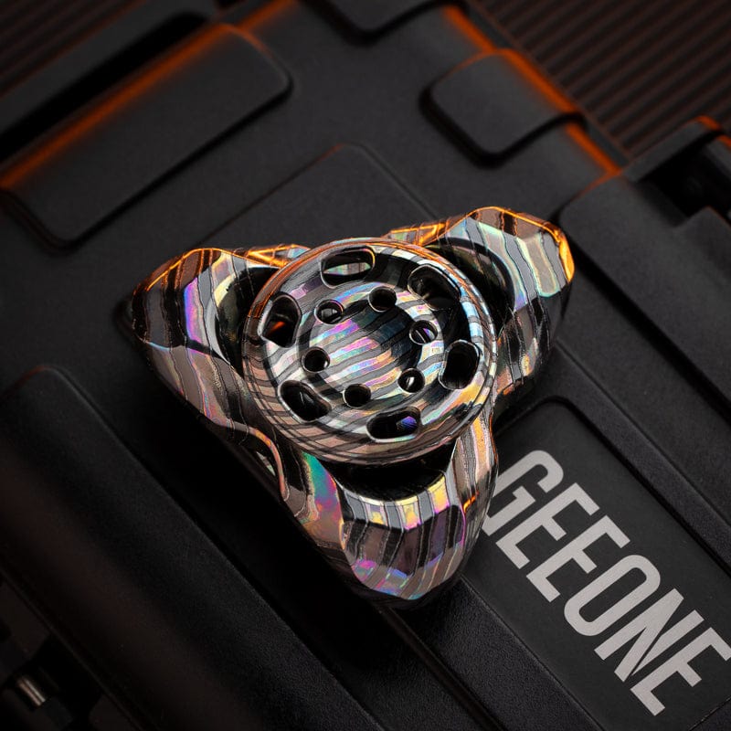 LQ EDC Fidget Spinner Chinchilla Zircuti