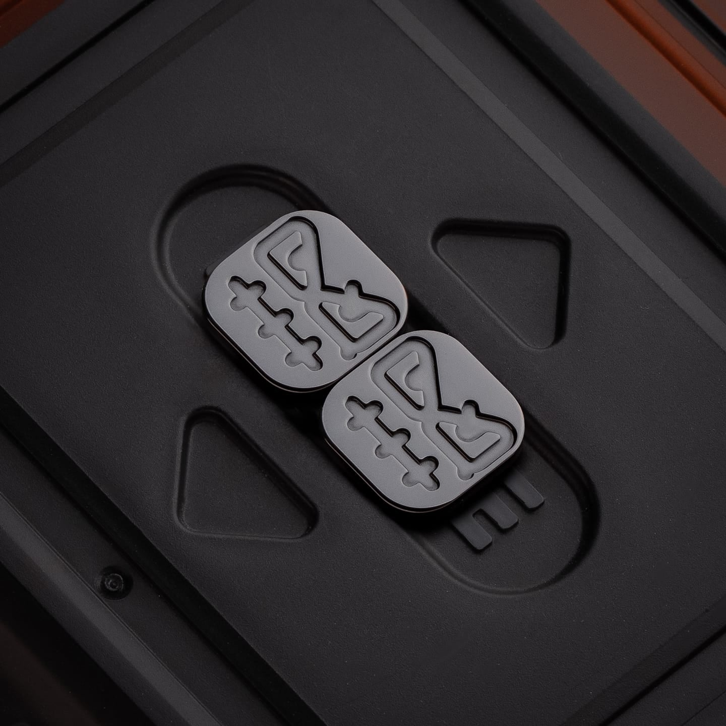 MACKIE Pendants Emotional Cube Polished Zirconium - Franken plates (without main body)