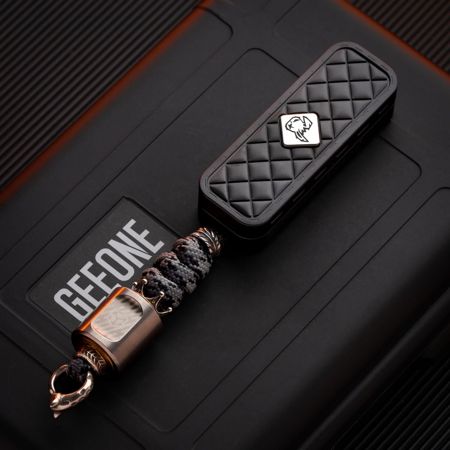MOT 只禁优惠代码 Feng Ling-Zirconium Blasted Zirconium+Mokume + Titanium Scroll Braiding Set