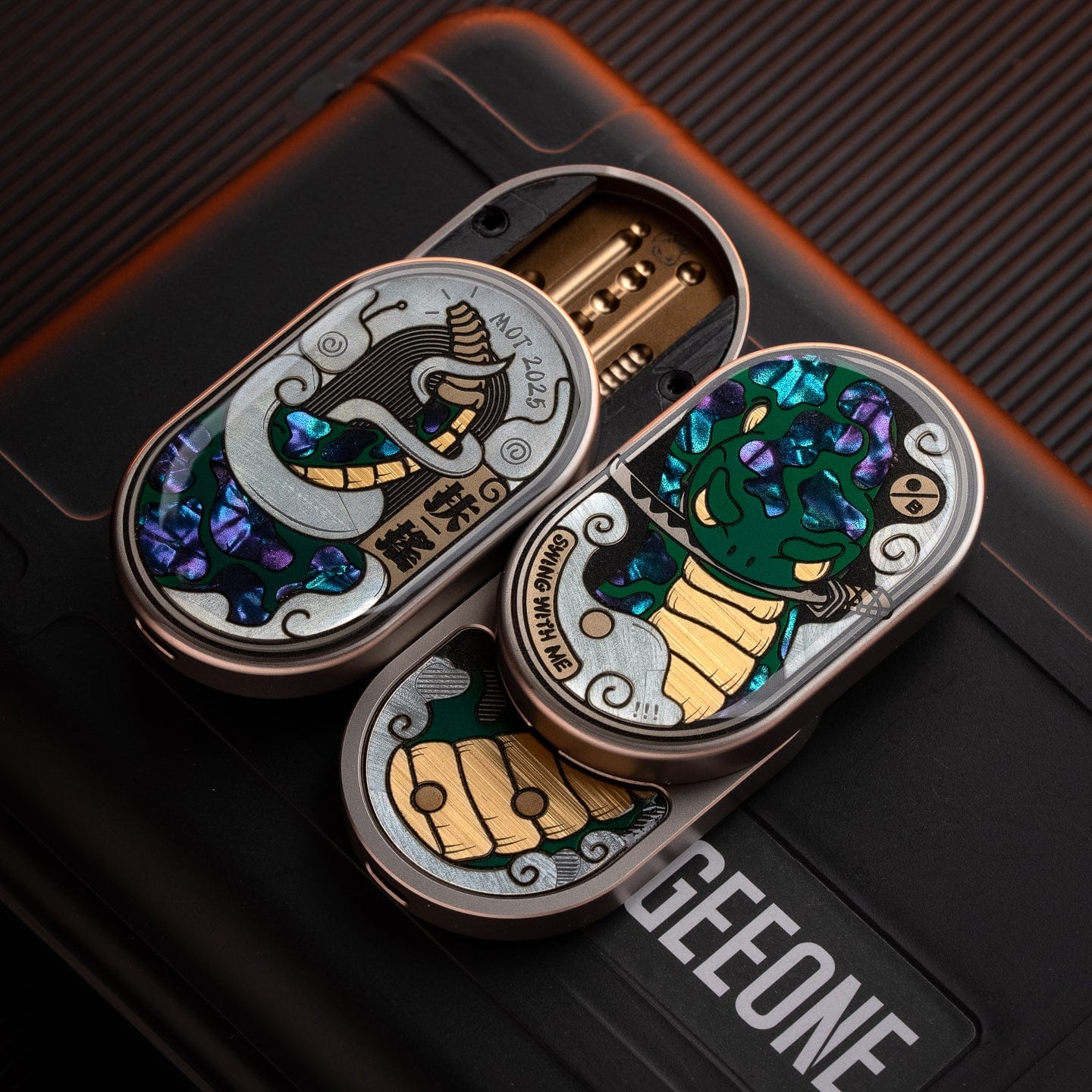 MOT 禁店铺满减及优惠代码 Groove Pro-Fu Yao Groove Pro (Coating Version) / Titanium-photolithography Mint cool green 2