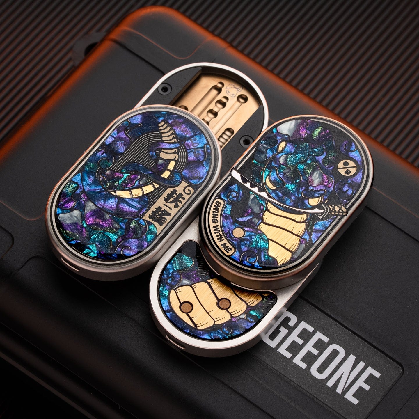 MOT 只禁优惠代码 Groove Pro-Fu Yao Groove Pro (DIY Version) / Titanium-photolithography void purple