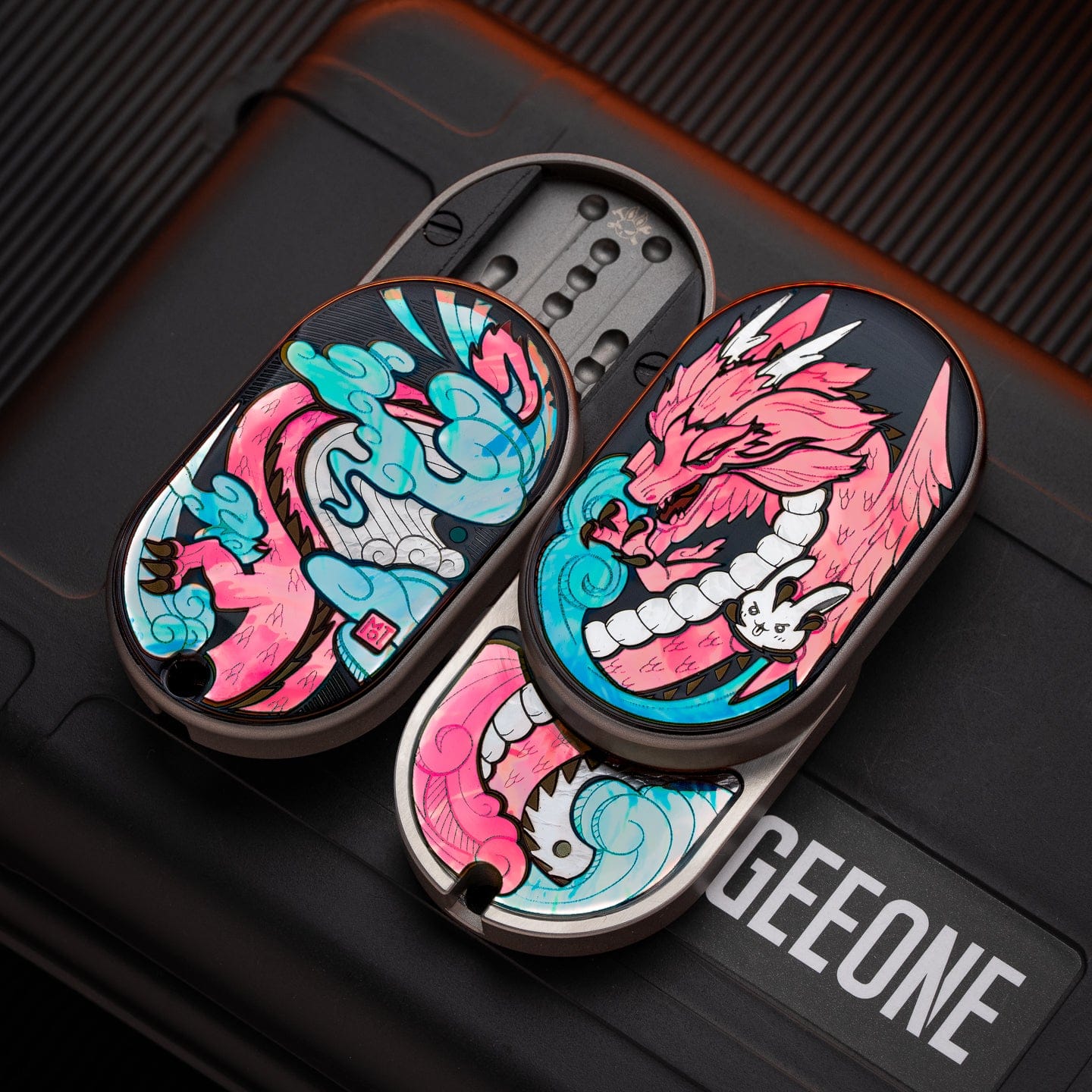 MOT 只禁优惠代码 Groove Slider Groove (Crystal Sealing Version) / Titanium dragon-red