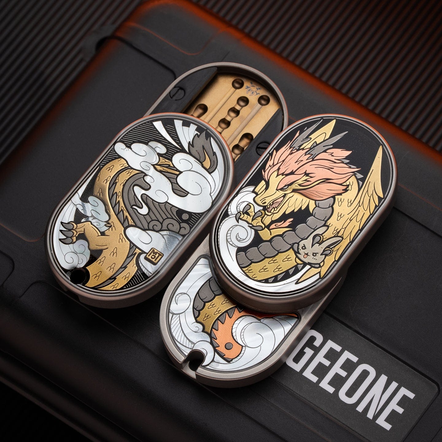 MOT 只禁优惠代码 Groove Slider Groove (Crystal Sealing Version) / Titanium dragon (updated edition)-luminous coating