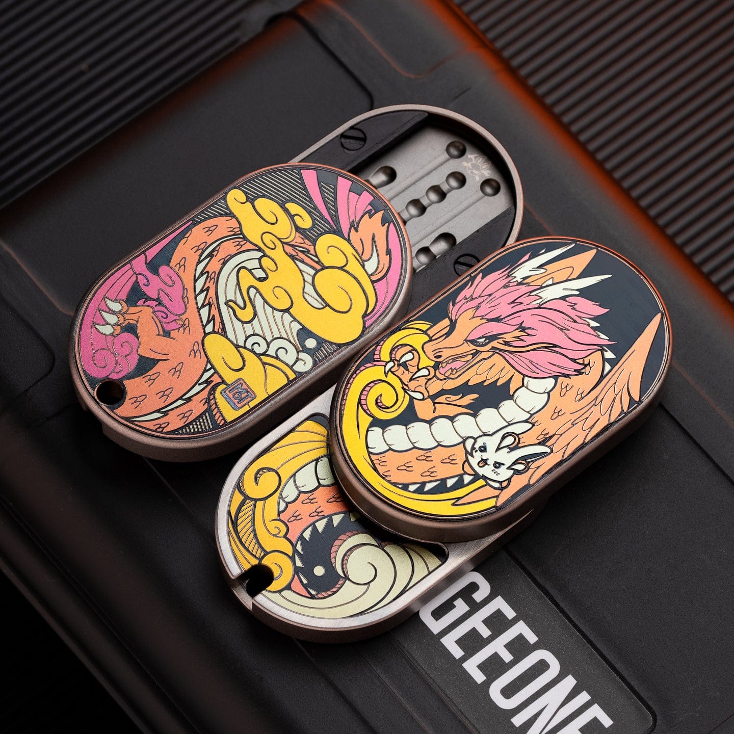 MOT 只禁优惠代码 Groove Slider Groove / Titanium-orange dragon