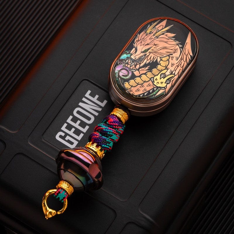 MOT 只禁优惠代码 Groove Slider Set / Titanium-orange dragon coating (purple shell)+planet braiding kit