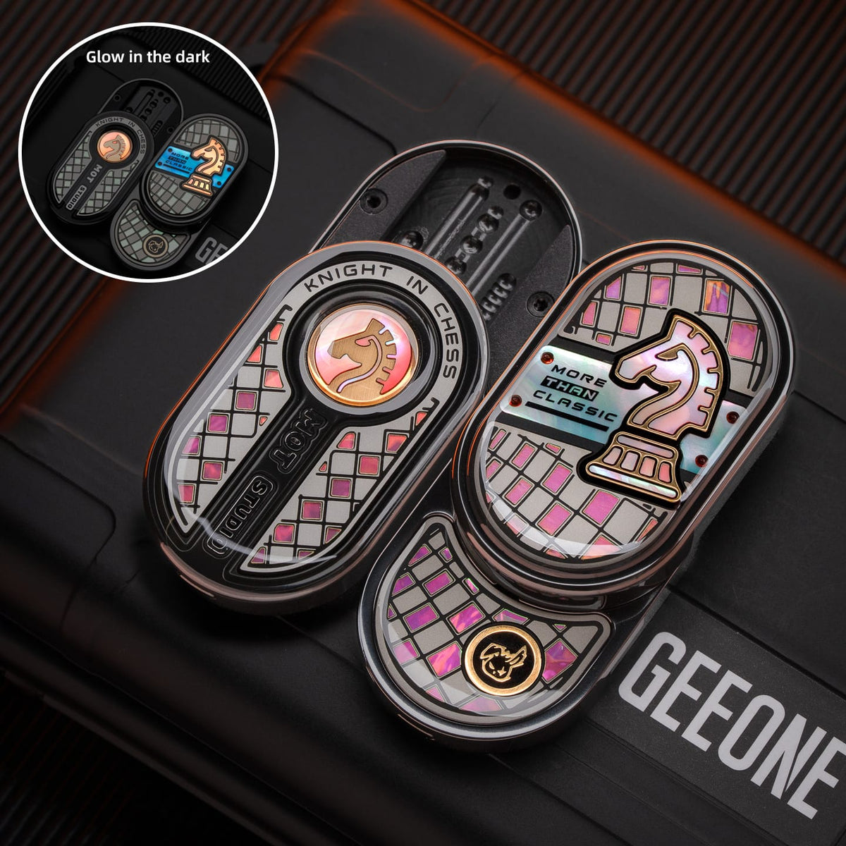 MOT 禁店铺满减及优惠代码 Groove Ultra – Gambit Knight Black Zirconium - Crimson (Crystal Sealing)