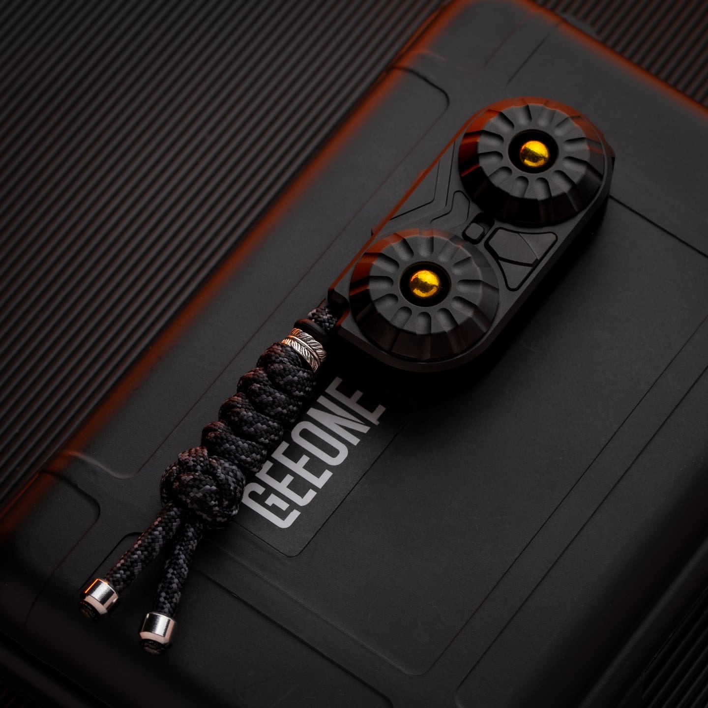 MOT Fidget Slider OWL Blackened Stainless Steel Braiding Set