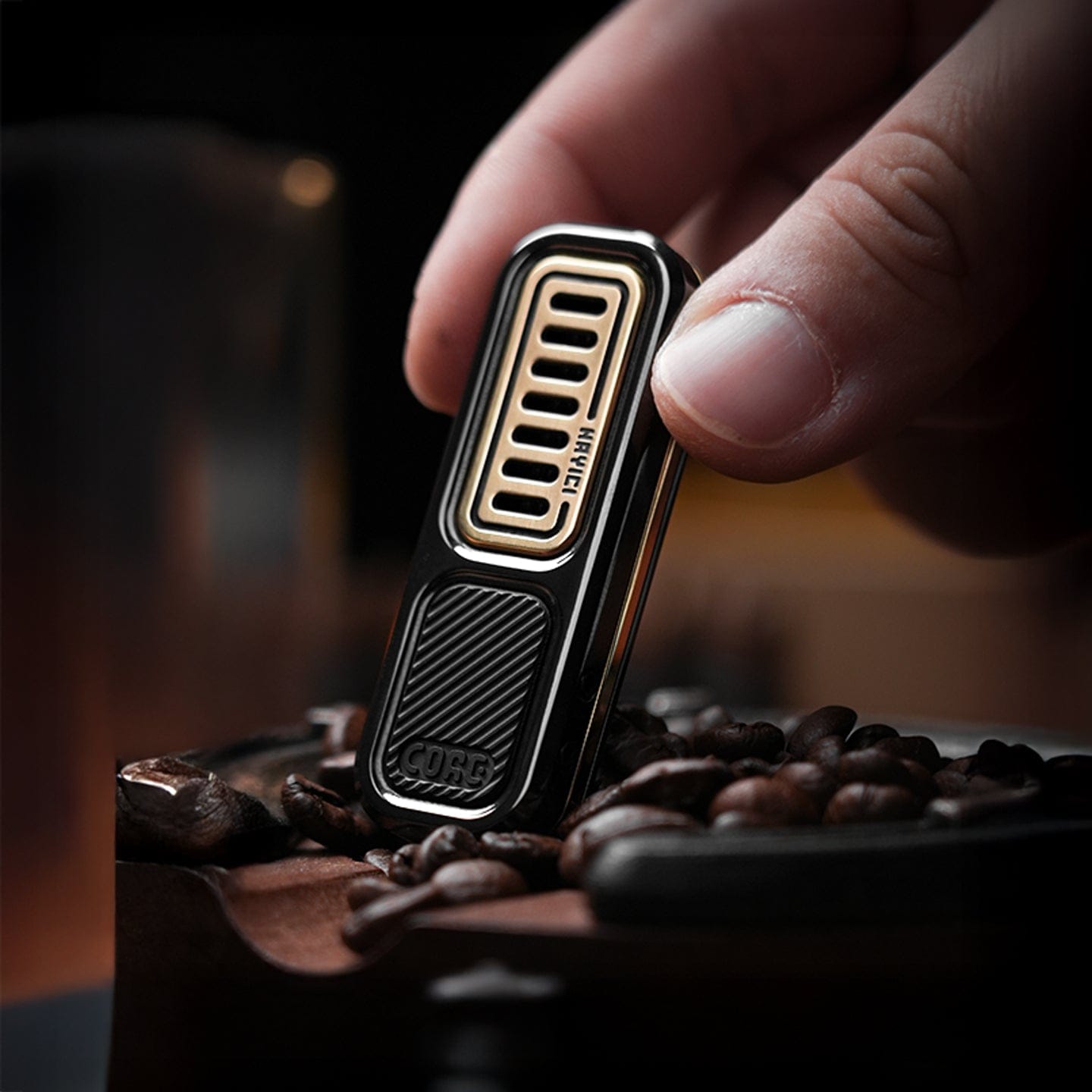 「正規品」Muyi EDC Eraser Core フィジェットトイ　Ti製 MUYI (NAYICI), ERASER CORE, Fidget Slider, Mechanical Slider