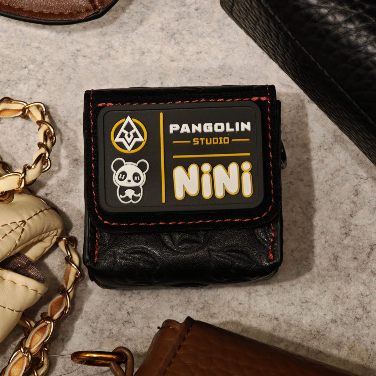 NINI EDC 只禁优惠代码 Ni Bag Microfiber Leather (S) ships in 20 days