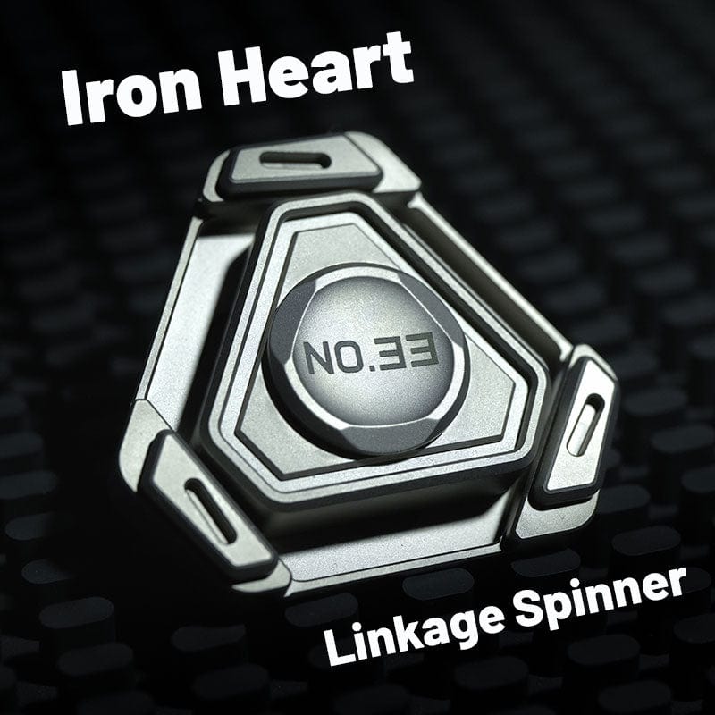 No.33 Fidget Spinner Iron Heart