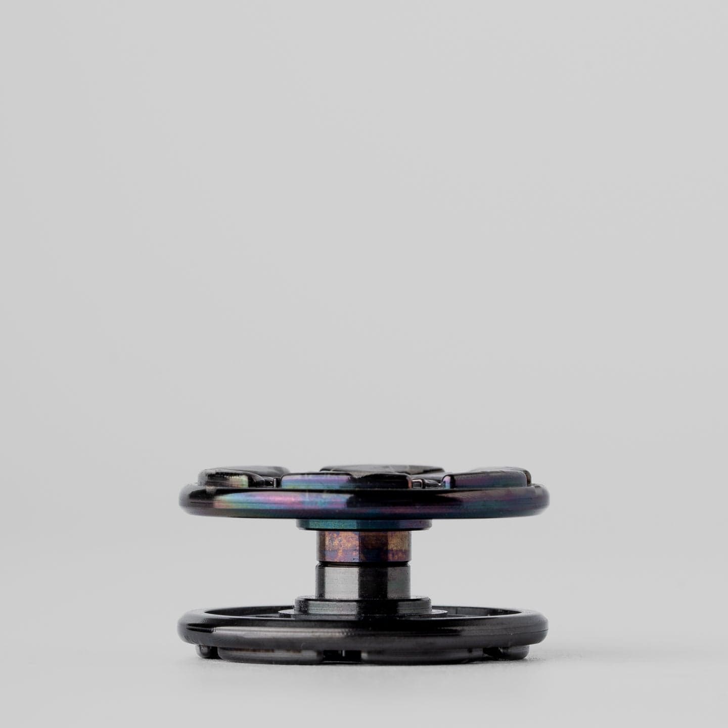 One realm 只禁优惠代码 Hexagram Spinner Buttons Zirconium-Laser engraving ( Φ24.2 x 12.2mm)