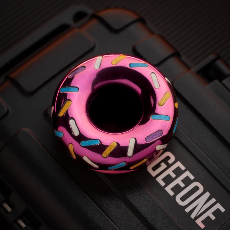 OS EDC Haptic Coin MINI Donut Titanium-baking color+POM