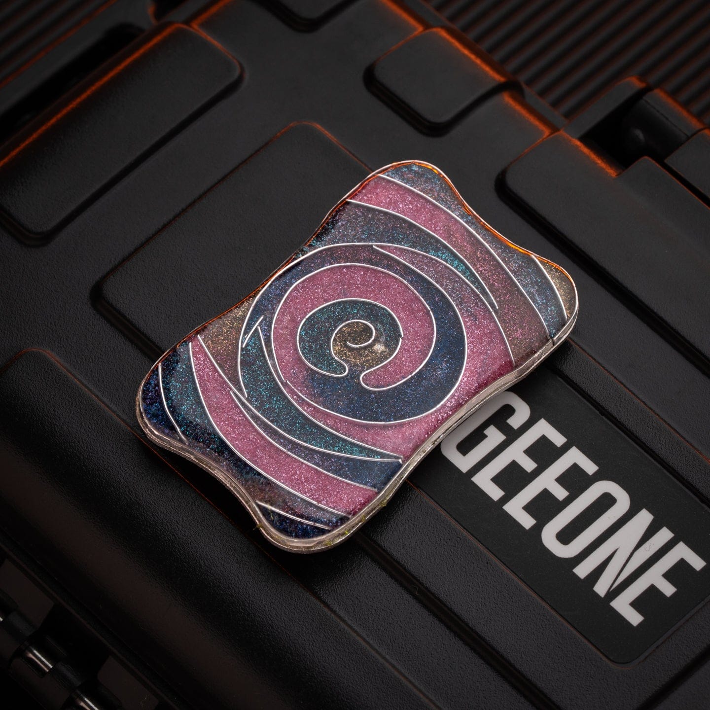 Peacock Fidget Slider Aura Sand Aura Sand Plate-Cloisonné / Stellar Rose Ripple (1pc) without main body