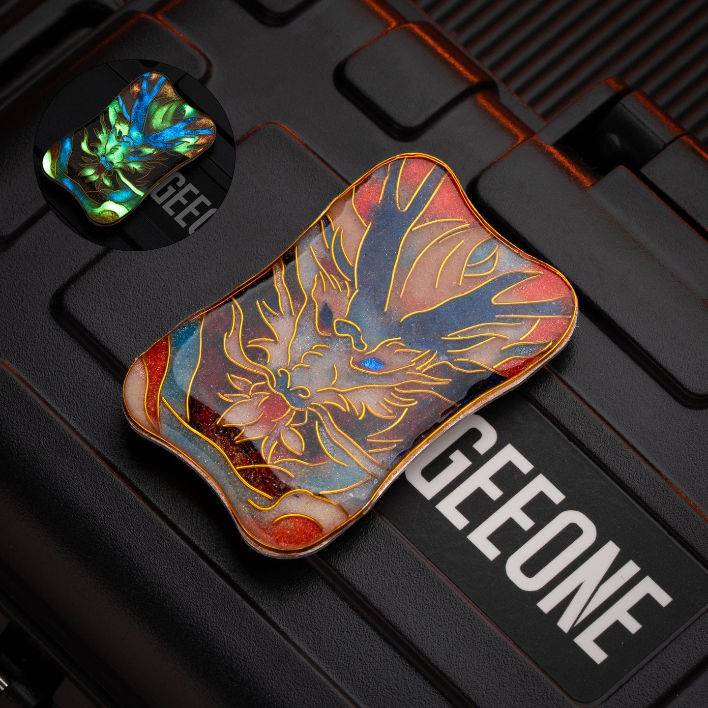 Peacock, Aura Sand, Fidget Slider, Fancy Play Fidget