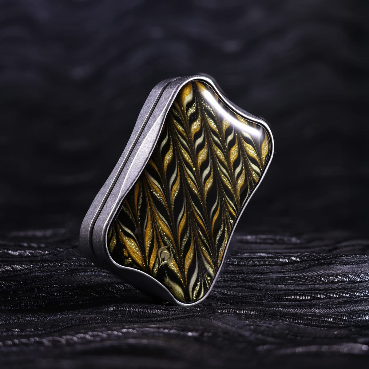 Peacock Fidget Slider Aura Sand Aura Sand / Stainless Steel-Autumn (Slim Version) ships at the end of Sep.