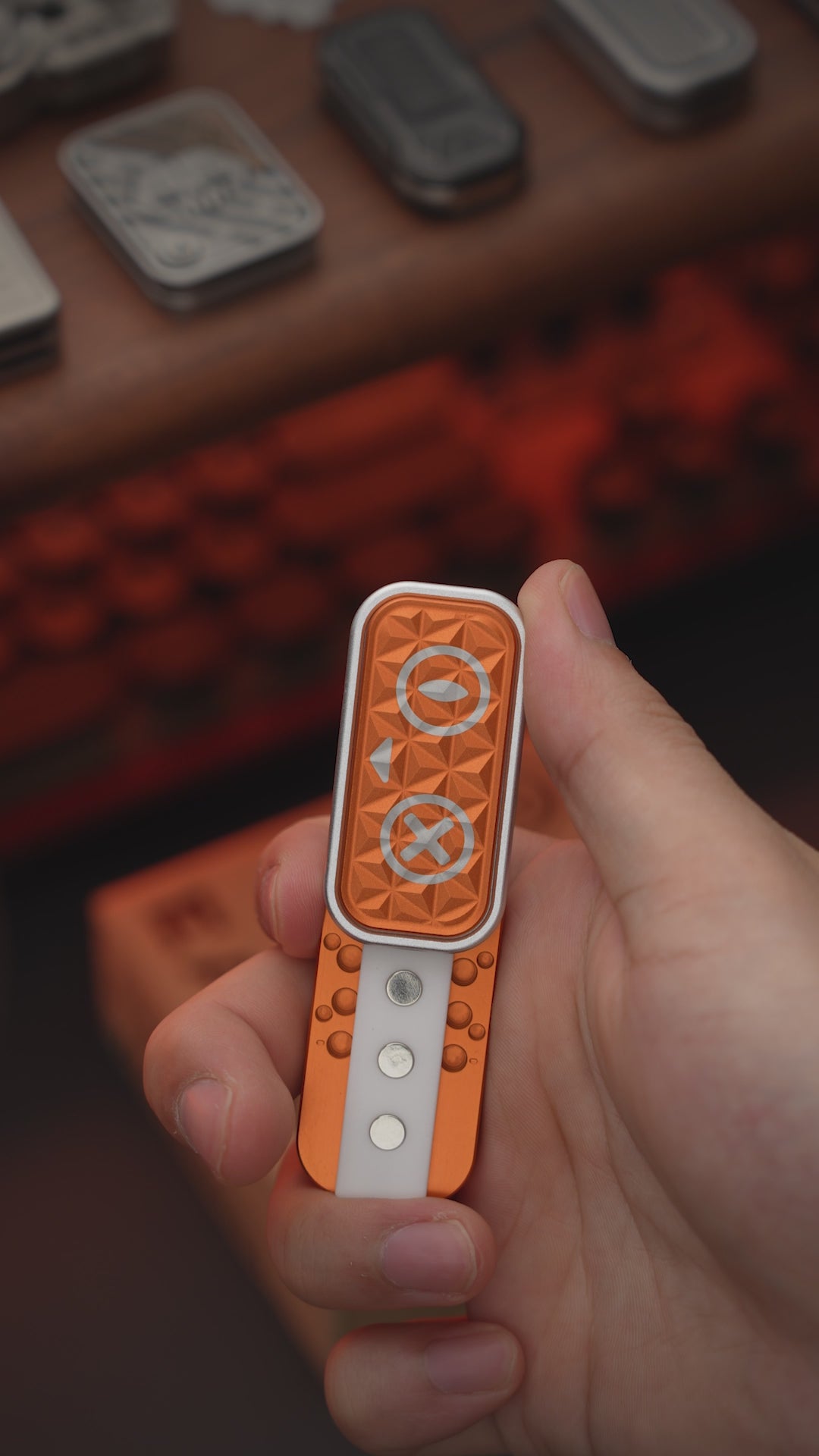 「正規品」EA EDC Schrdinger’s Cat EA EDC, Schrödinger's Cat Lite, Fidget Slider
