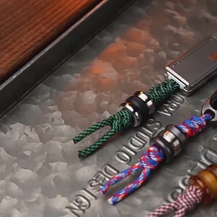 WANWU, DRUMS Lanyard Bead, EDC Spinning Pendant, Stress Relief EDC