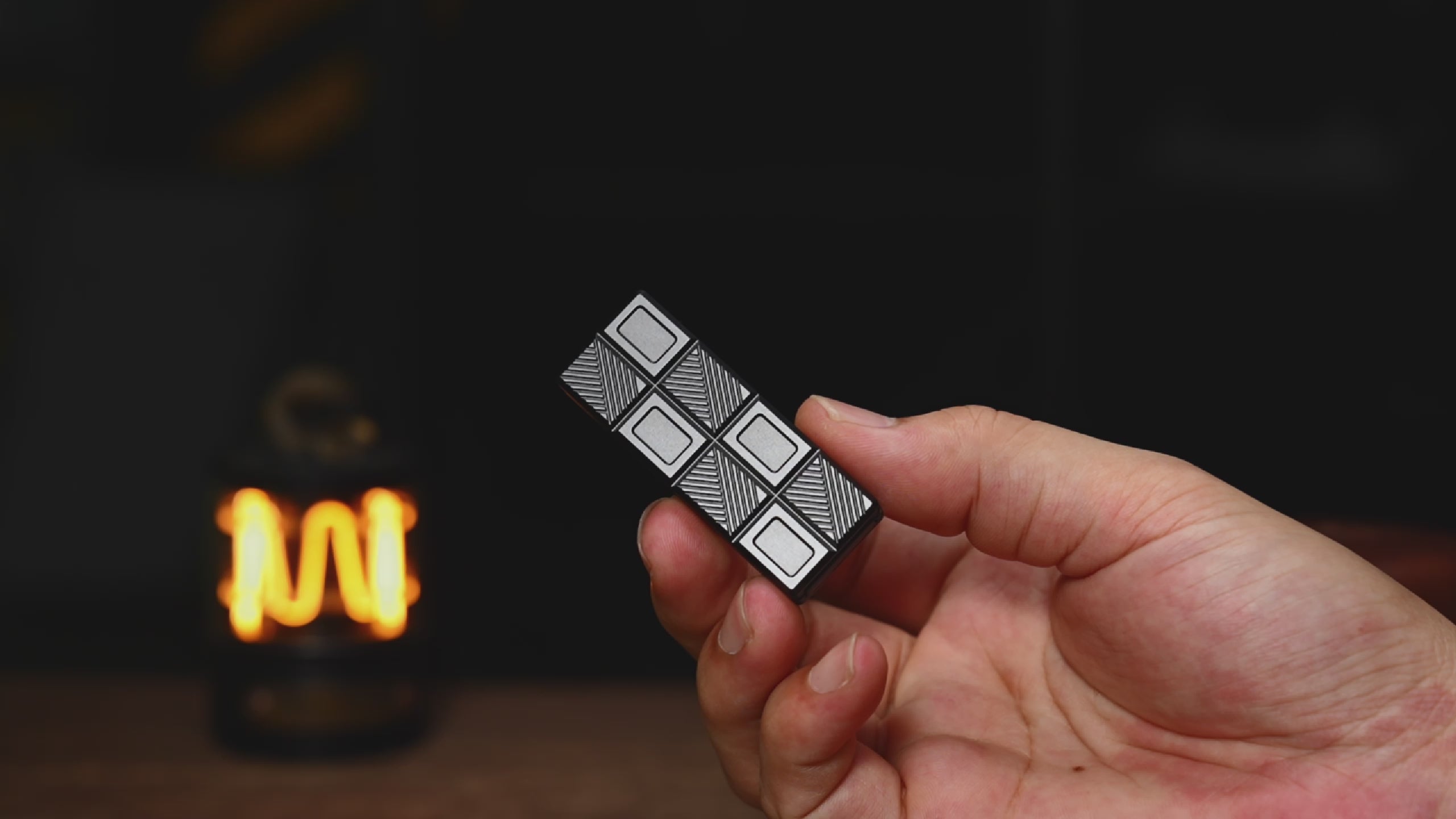 01 EDC, Wafer Biscuit 2.0-Chocolate, Fidget Slider