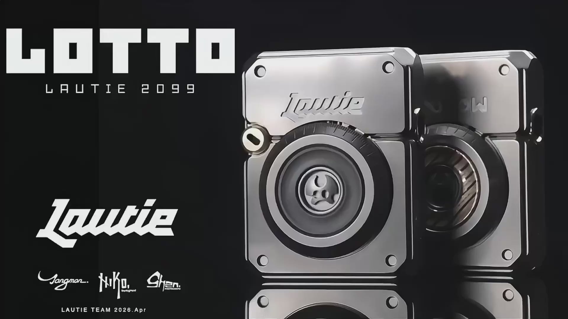 LAUTIE LOTTO Fidget Toy, EDC Gear, 2099 Series
