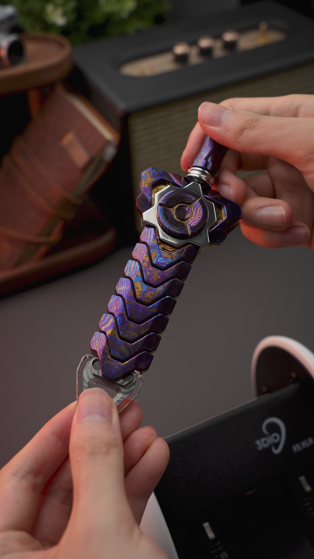 Rattlesnake Sword, Fidget Spinner, Tuning Fork Feedback, EDC