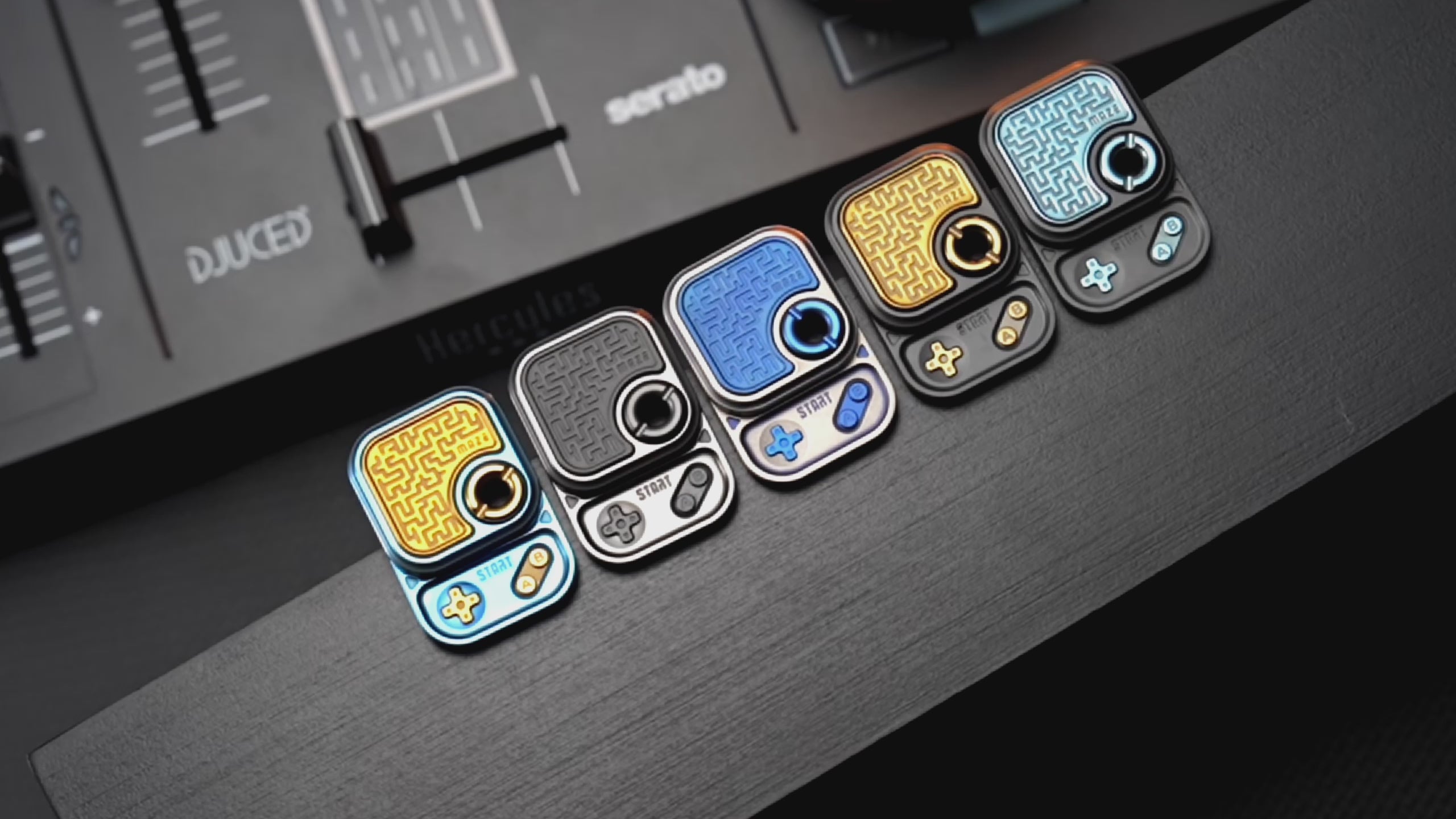 01 EDC, Slider Food-Toast-Game, Fidget Slider