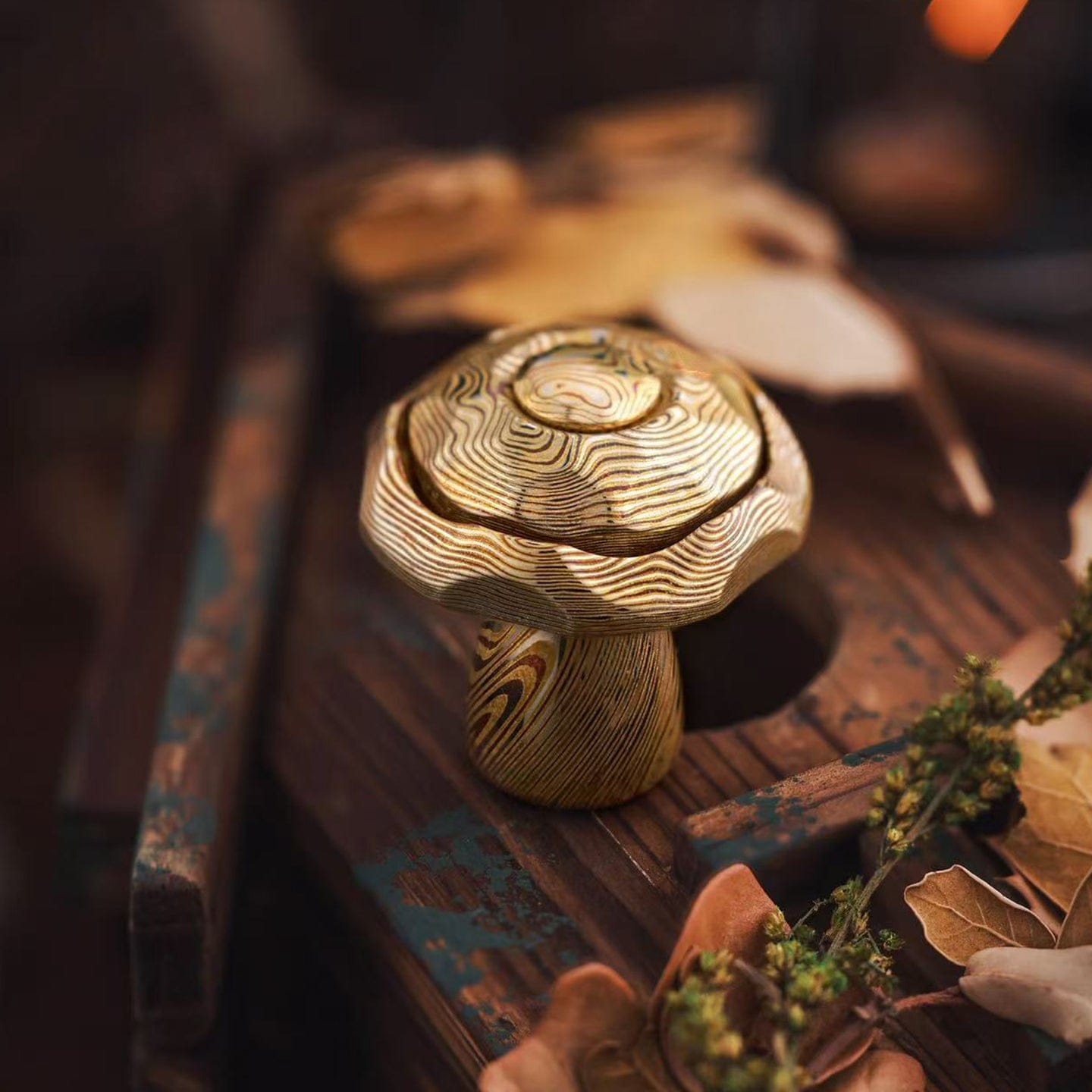 ROGUE, Exotic Mushroom Linkage Spinner, Fidget Spinner