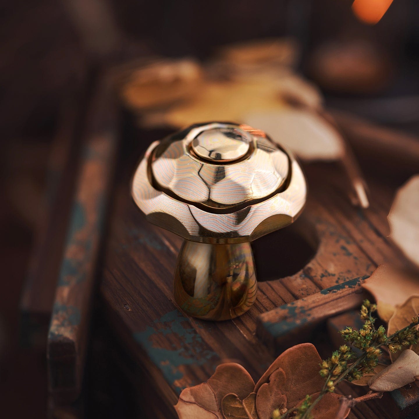 ROGUE, Exotic Mushroom Linkage Spinner, Fidget Spinner